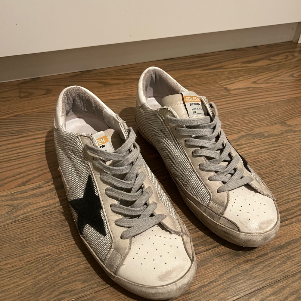 Golden Goose Men's Grey Sneakers